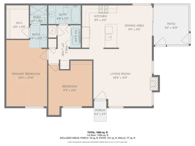 a view of a street sign