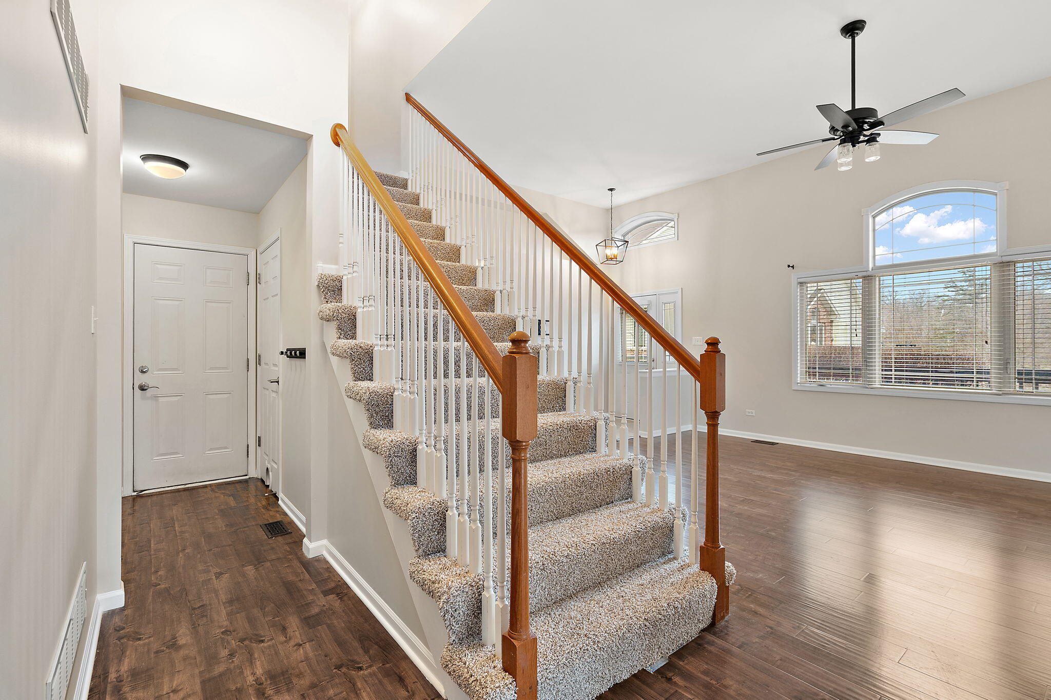 15976 97th Court Dyer, IN 46311 - Photo 17 of 29 a view of entryway and hall with wooden floor
