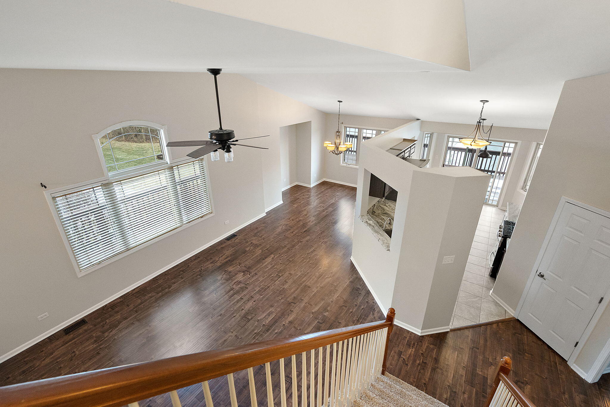 15976 97th Court Dyer, IN 46311 - Photo 18 of 29 a view of a living room with furniture and wooden floor