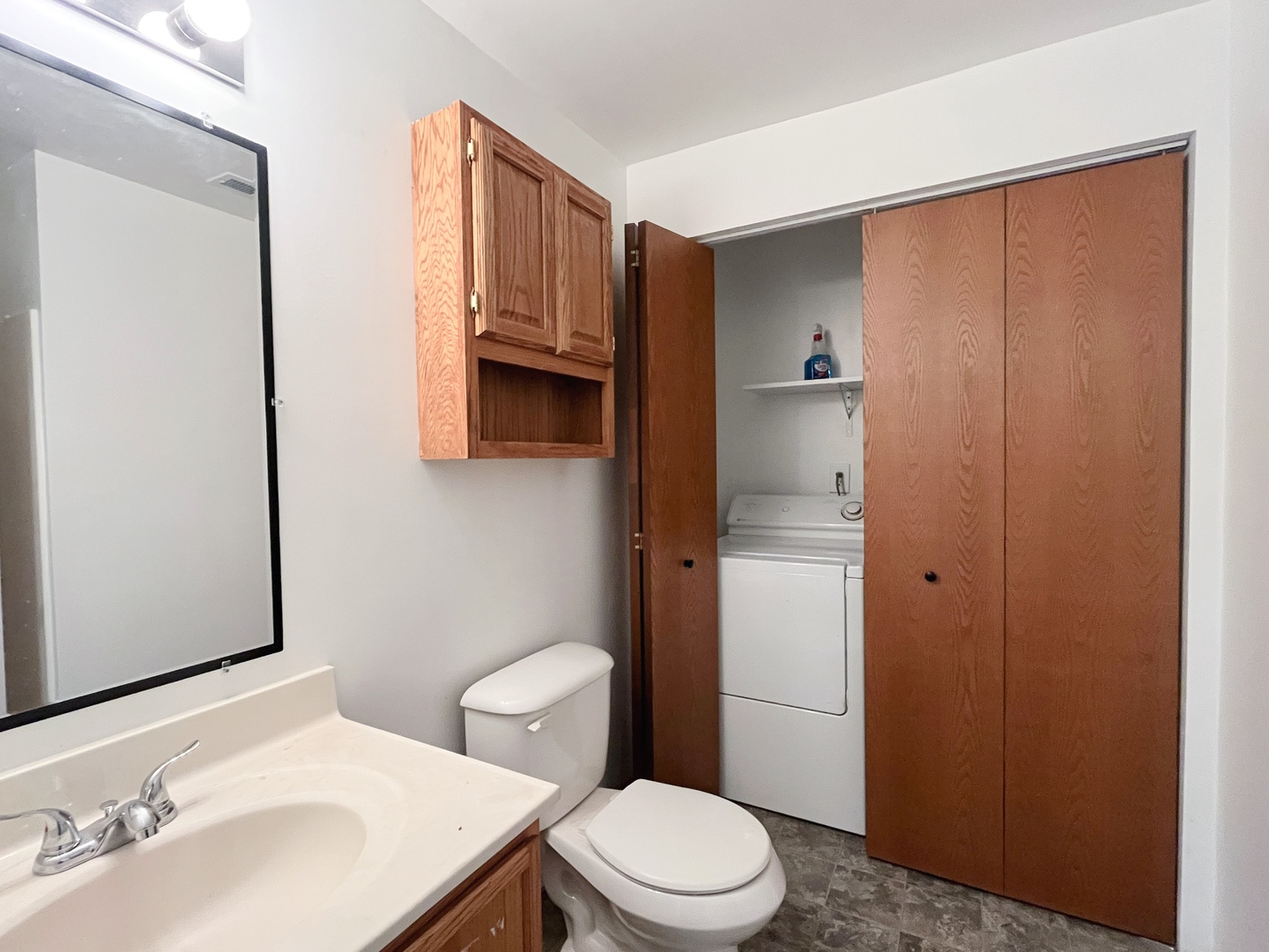 340 North Wooster Street Capron, IL 61012 - Photo 14 of 32 a bathroom with a sink a toilet and shower