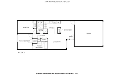 a picture of a floor plan