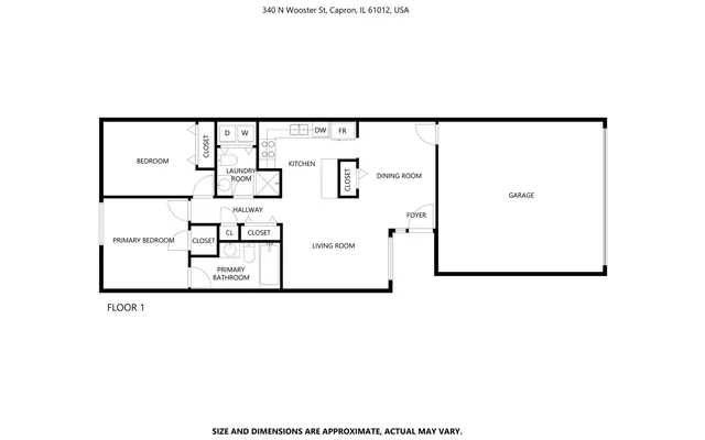 a picture of a floor plan