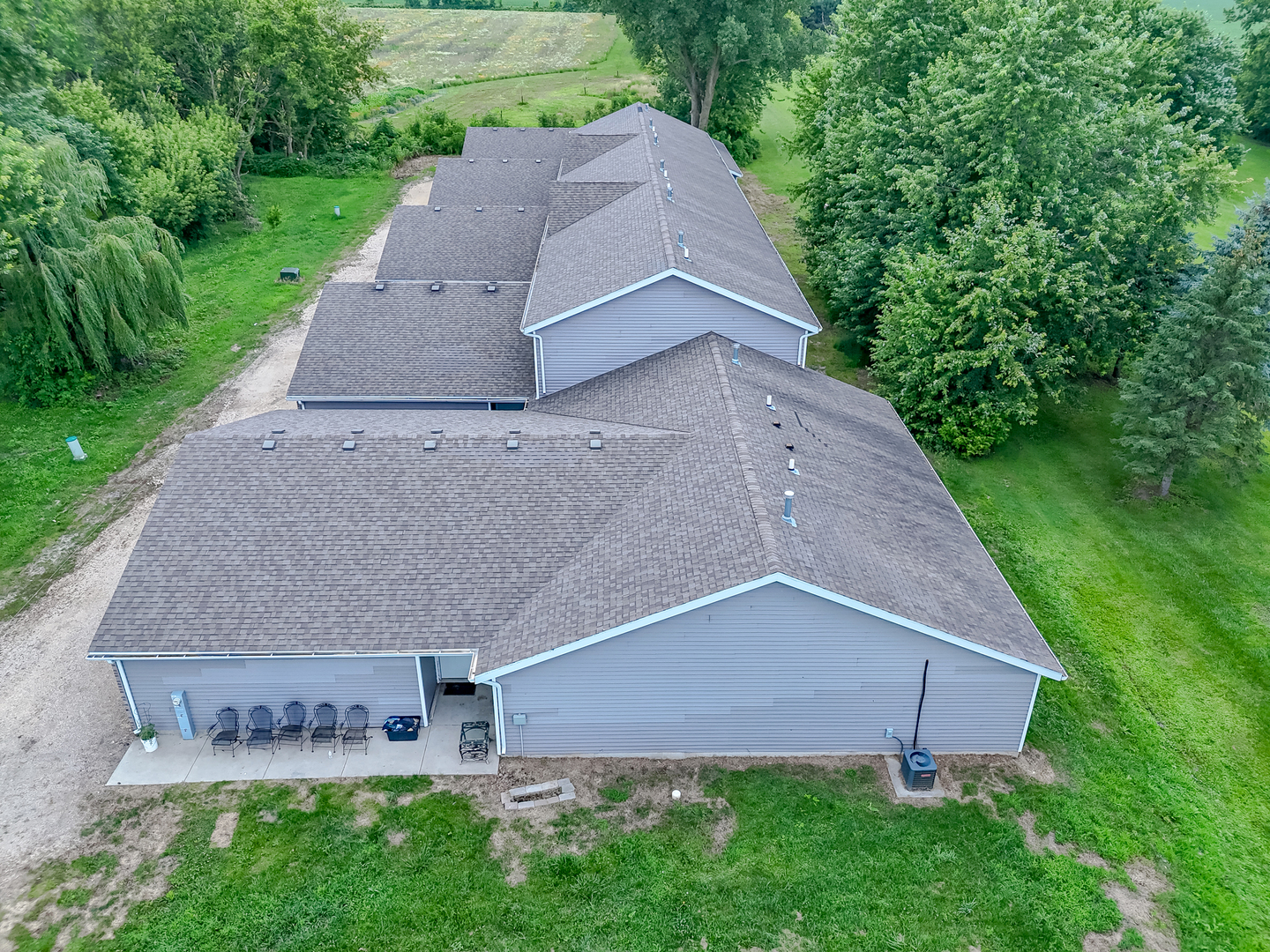 340 North Wooster Street Capron, IL 61012 - Photo 2 of 32 an aerial view of a house