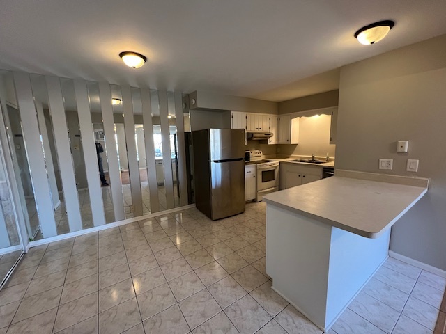 20206 South Frankfort Square Road, Unit K Frankfort, IL 60423 - Photo 3 of 30 a kitchen with refrigerator and window