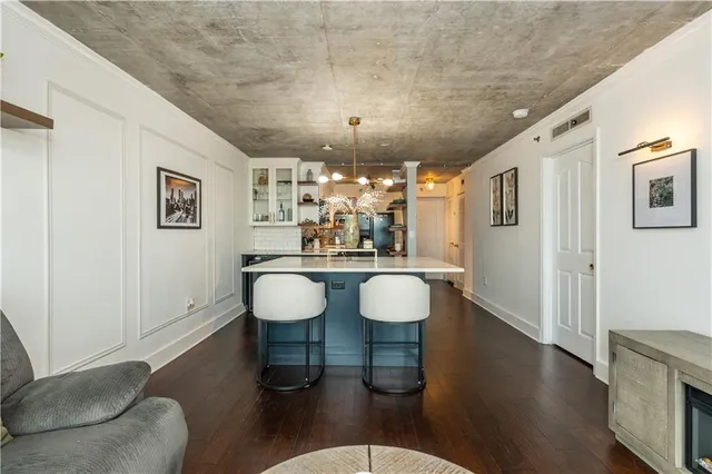 a living room with a couch