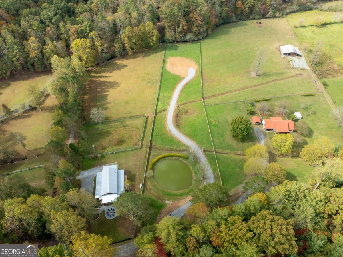 2673 Tails Creek Church Road Ellijay, GA 30540 - Photo 9 of 23 a aerial view of a house
