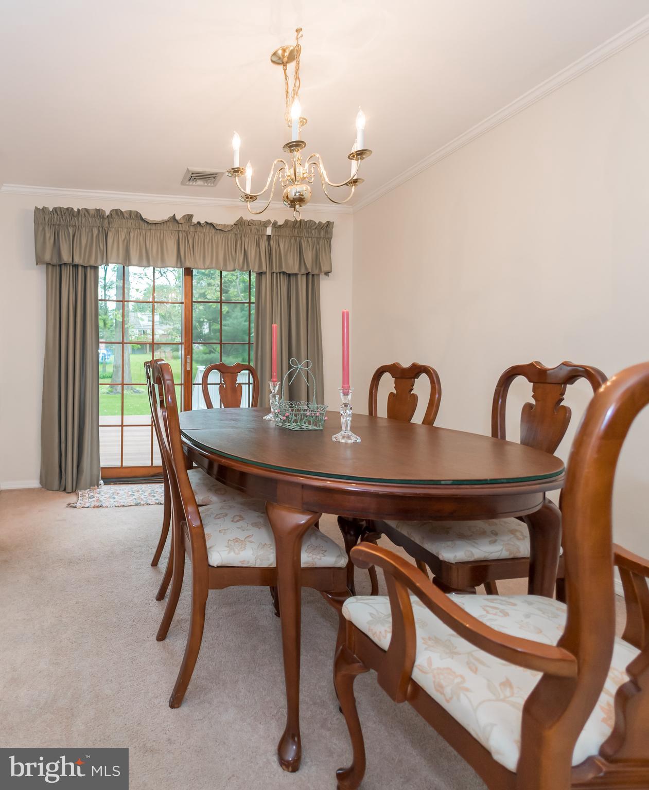350 Davisville Road Warminster, PA 18974 - Photo 15 of 45 Dining room- French doors leading to deck
