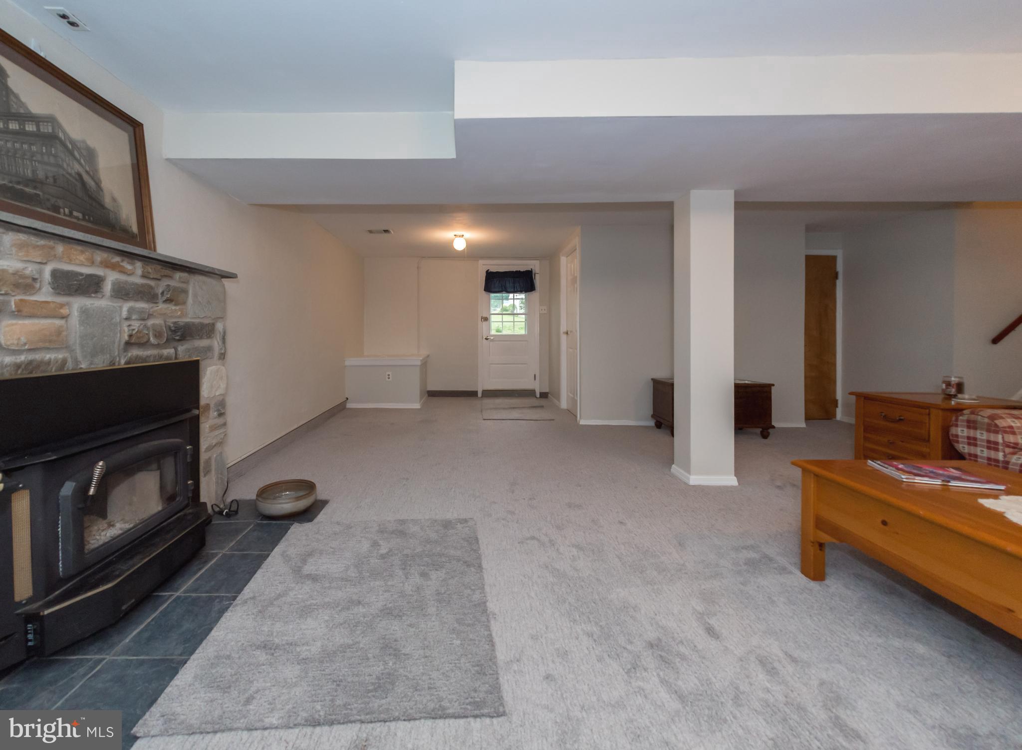 350 Davisville Road Warminster, PA 18974 - Photo 27 of 45 Family Room with stone fireplace