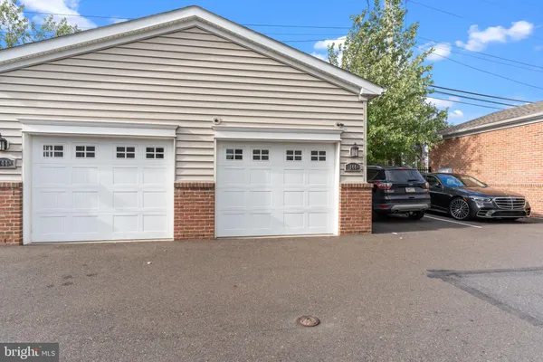 a view of a car garage