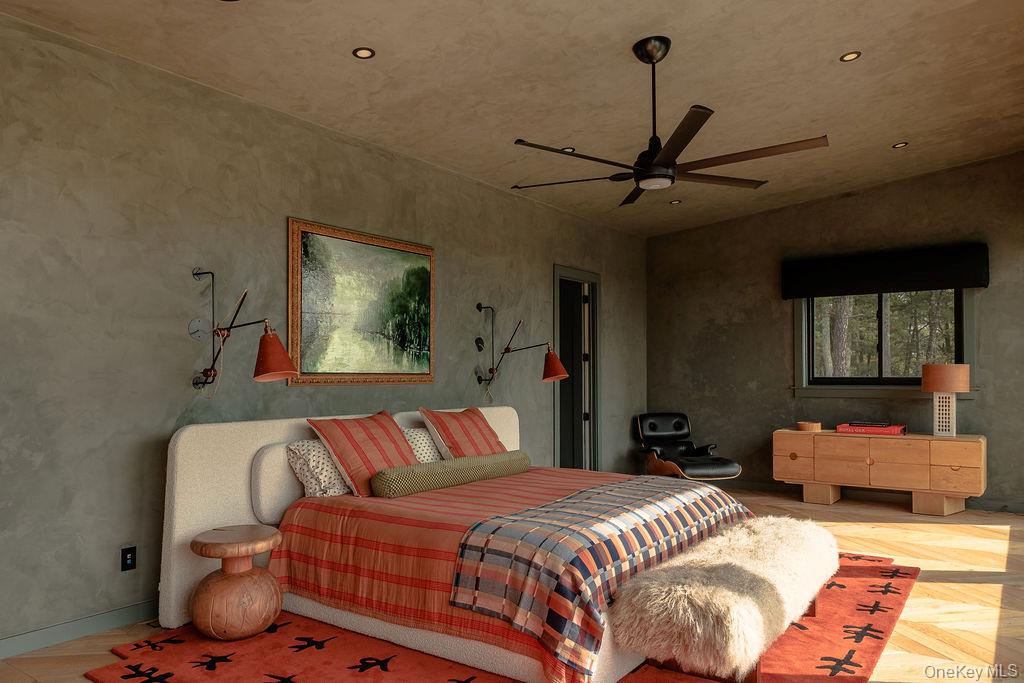 72 Van Tine Road Kerhonkson, NY 12446 - Photo 12 of 29 Bedroom with ceiling fan
