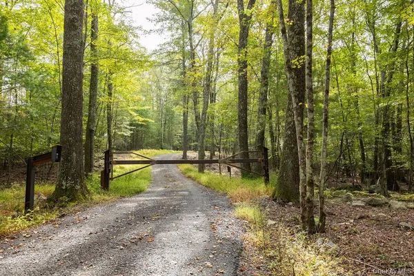 a view of a wooden bridge