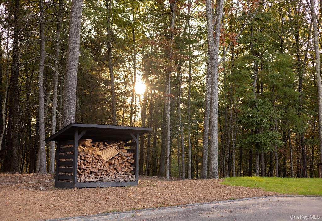 72 Van Tine Road Kerhonkson, NY 12446 - Photo 28 of 29 View of outdoor structure with a forest view