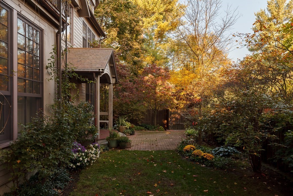 11 Hemlock Road Cambridge, MA 02138 - Photo 3 of 35 a view of a house with backyard and sitting area