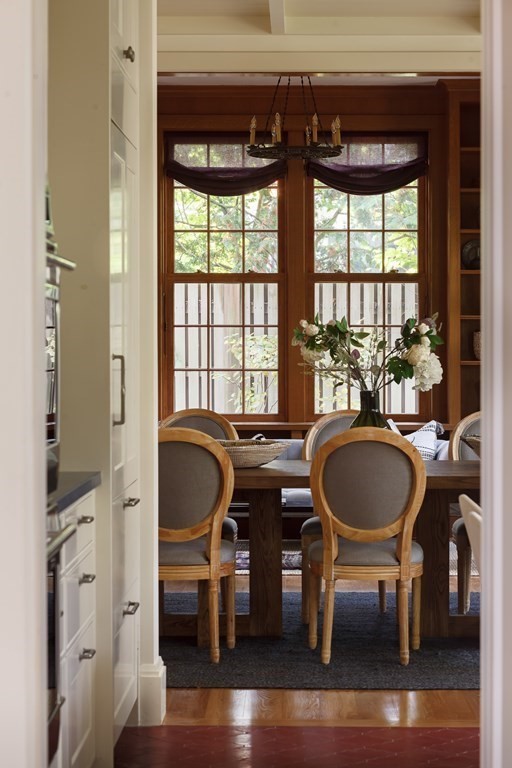 11 Hemlock Road Cambridge, MA 02138 - Photo 9 of 35 a dining room with furniture and window