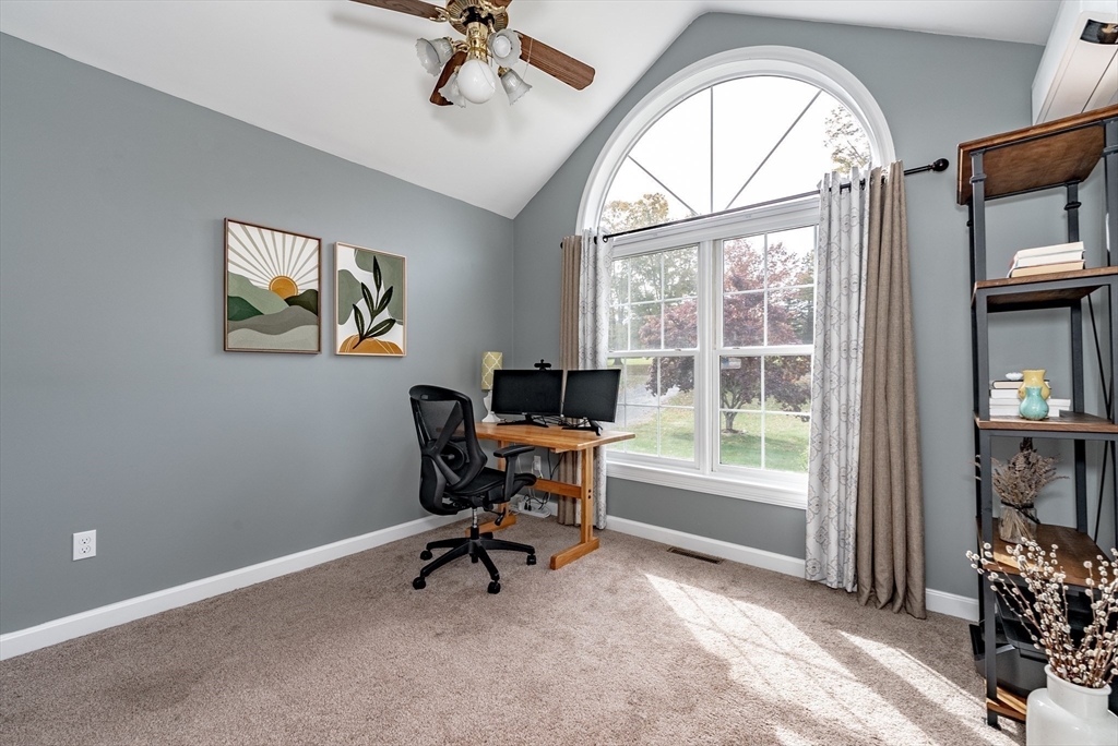 162 Chestnut Plain Road Whately, MA 01093 - Photo 21 of 42 a view of a livingroom with workspace and a window