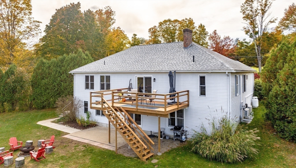 162 Chestnut Plain Road Whately, MA 01093 - Photo 39 of 42 a house view with a garden space