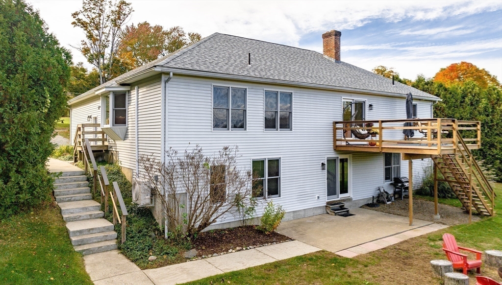 162 Chestnut Plain Road Whately, MA 01093 - Photo 40 of 42 a front view of a house with garden
