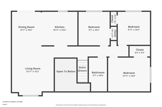 $339,900 | 313 Birch Street, Baldwin, WI 54002