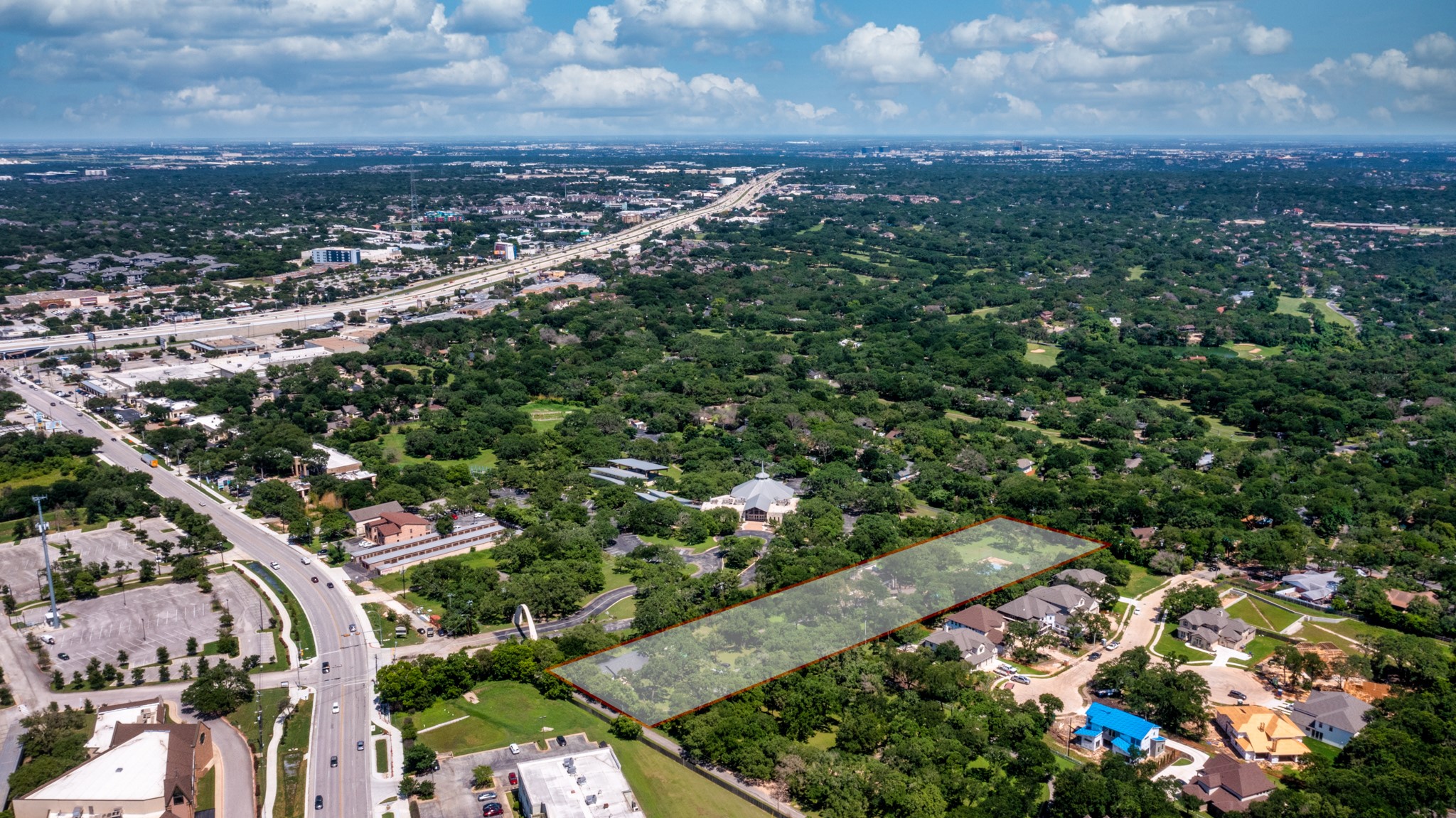 9911 Anderson Mill Road Austin, TX 78750 - Photo 26 of 29 Aerial view facing 183. Aerial view facing East. *Lot lines are not exact and are for illustration purposes only.