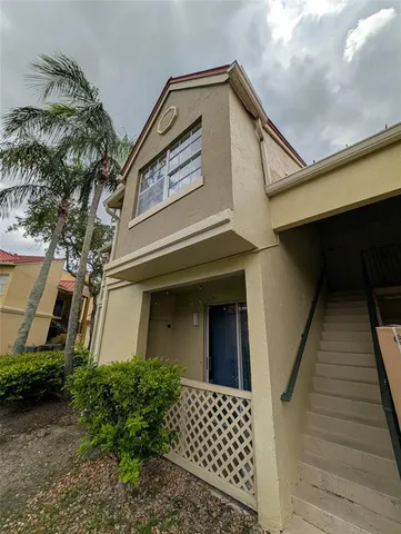 a view of a house with a garage