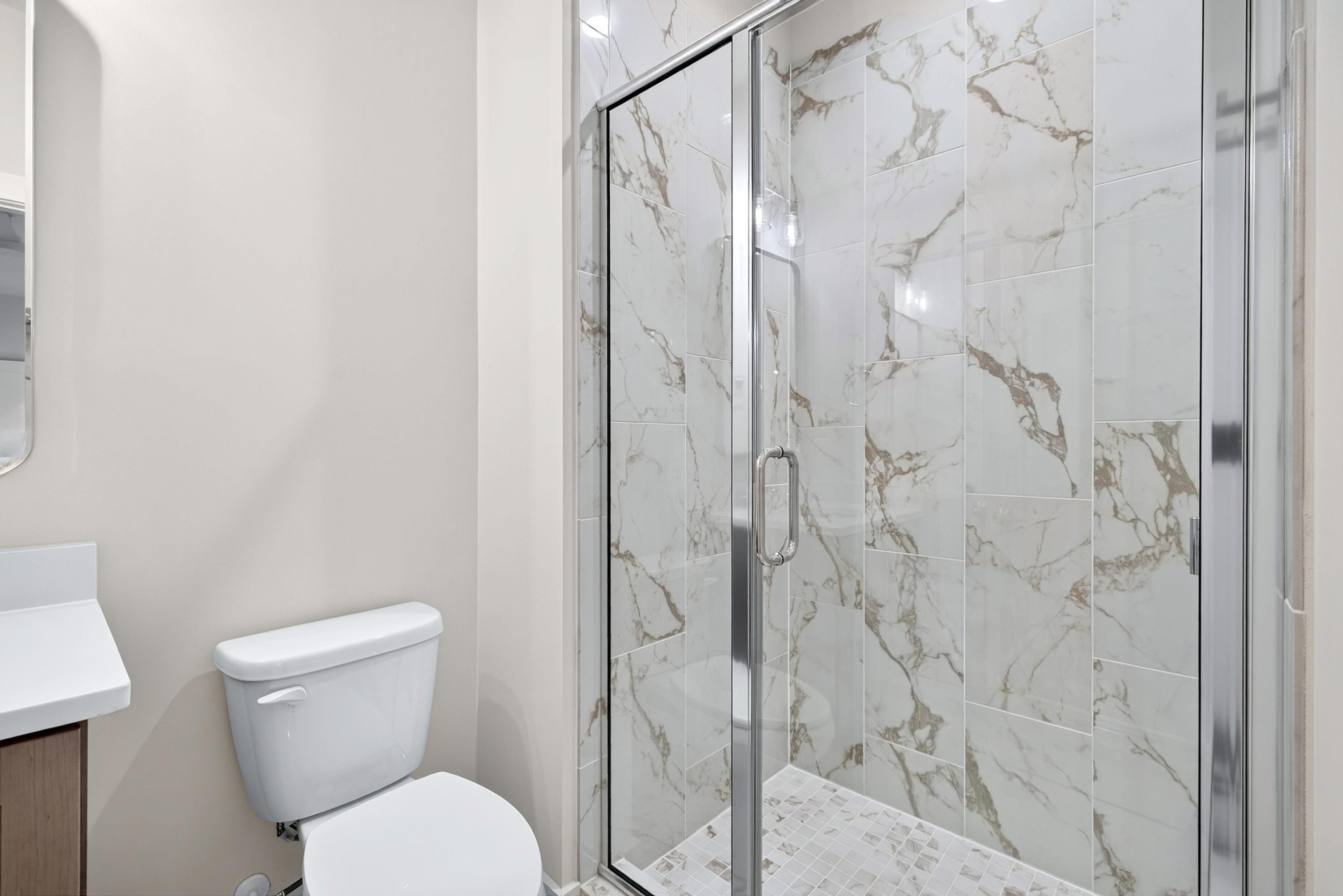 407 Chatham View Road Cary, NC 27511 - Photo 51 of 77 Upper level Bath with walk in shower