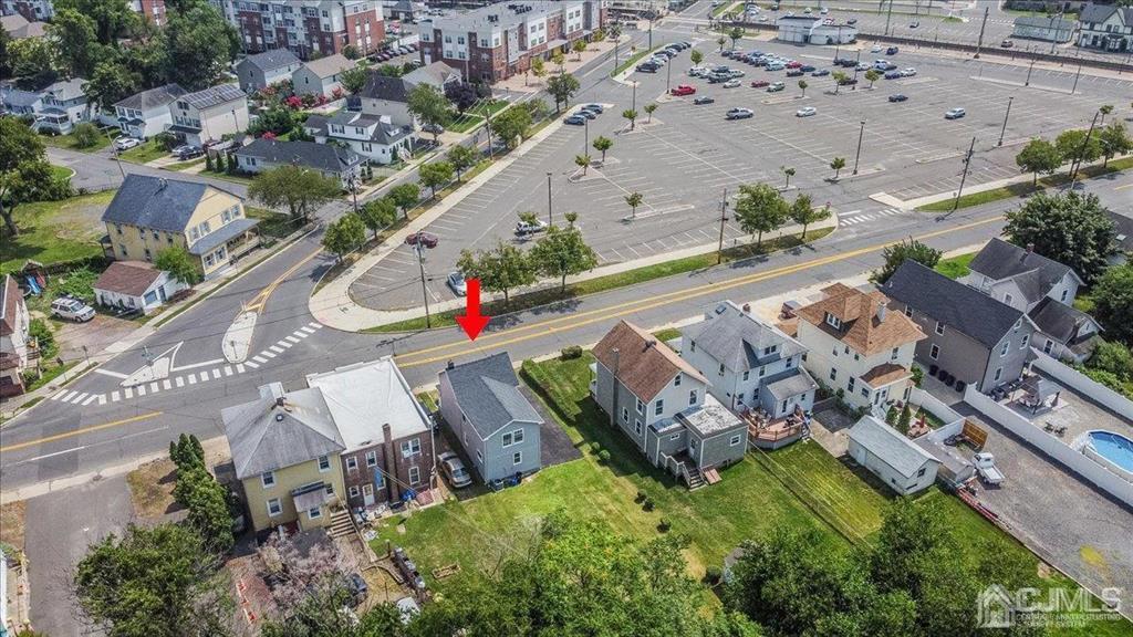 8 Main Street Matawan, NJ 07747 - Photo 30 of 36 an aerial view of a house a yard and lake view