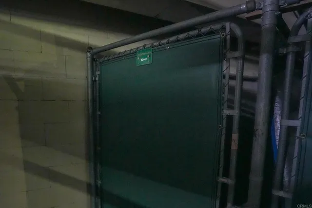 a close view of shower