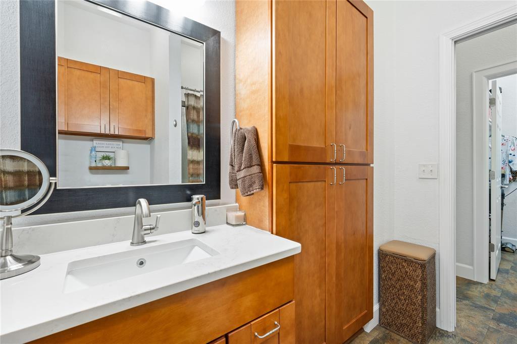 2022 Lamkin Road Mineral Wells, TX 76067 - Photo 5 of 35 Bathroom with Heated Floor