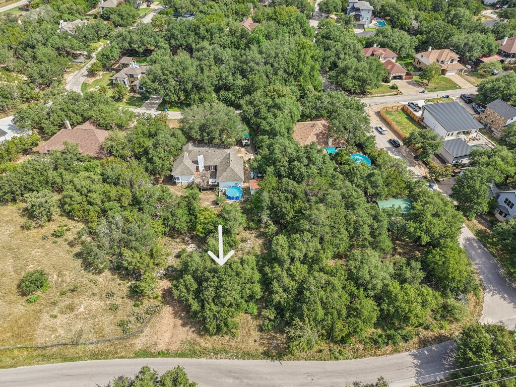 12610 River Bend Austin, TX 78732 - Photo 18 of 19 an aerial view of residential houses with outdoor space and trees