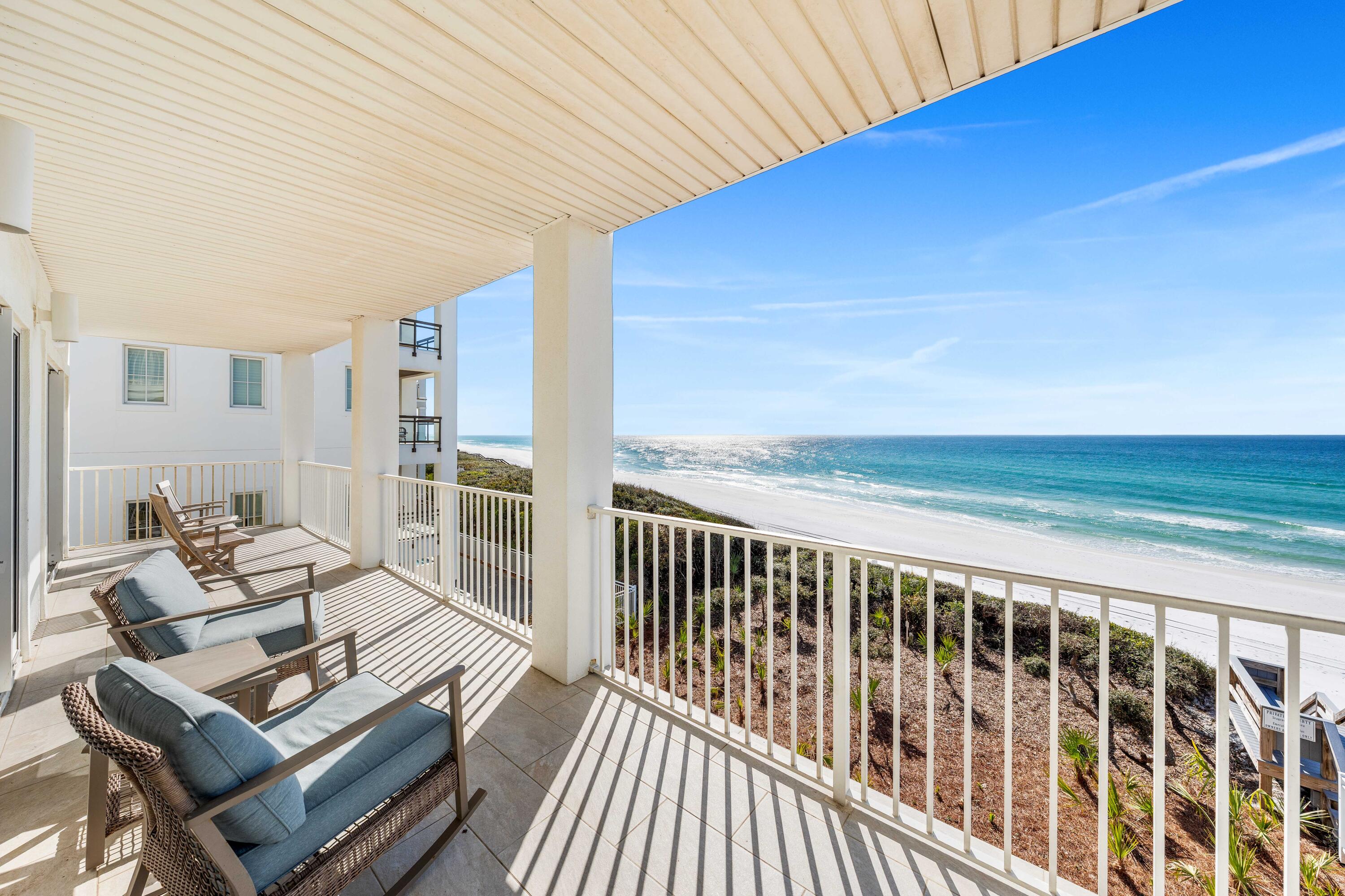 4206 East County Highway 30A, Unit 2B Santa Rosa Beach, FL 32459 - Photo 5 of 37 Balcony 2