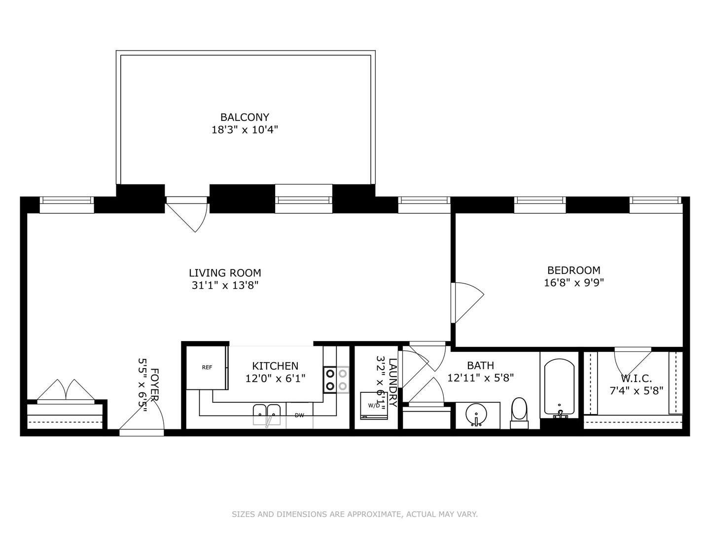 1041 Ridge Road, Unit 217 Wilmette, IL 60091 - Photo 19 of 19 a picture of a floor plan