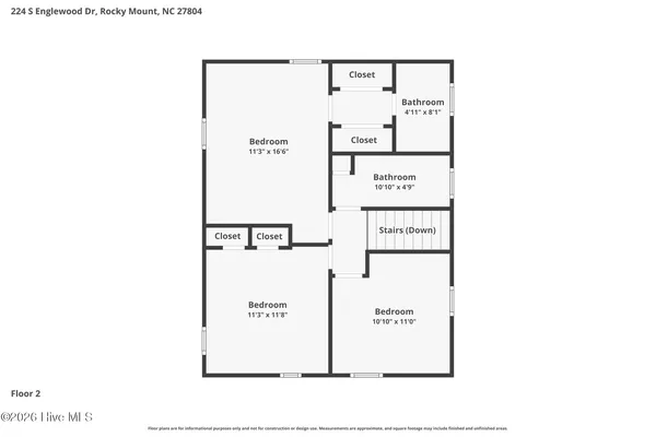 $395,000 | 224 South Englewood Drive, Rocky Mount, NC 27804