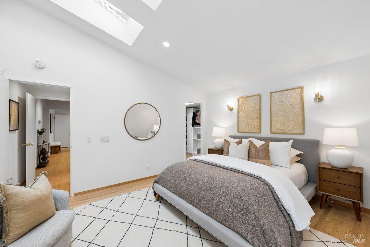 42 Underhill Road Mill Valley, CA 94941 - Photo 21 of 76 Primary bedroom on main level