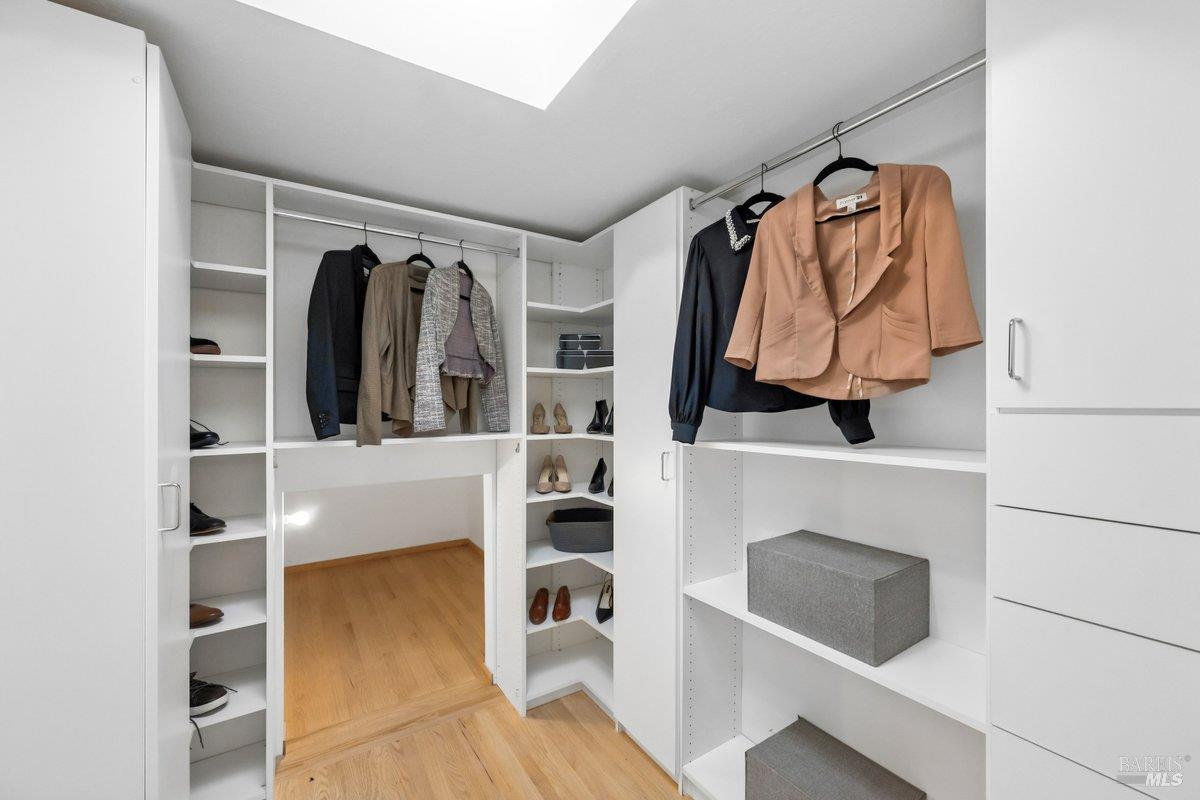 42 Underhill Road Mill Valley, CA 94941 - Photo 22 of 76 spacious walk in closet and extra storage area in primary