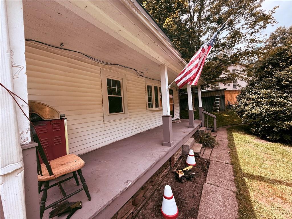 337 Coal Valley Road Clairton, PA 15025 - Photo 5 of 30 a view of a chairs and table in the balcony