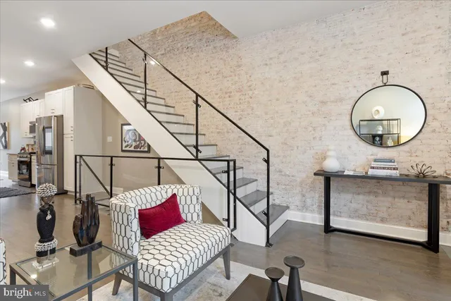 a living room with a couch