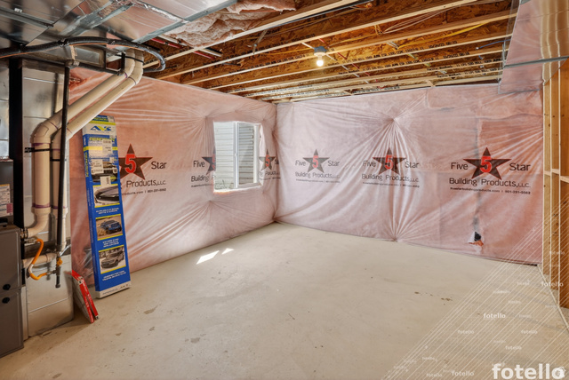 815 West Powderwood Lane Mapleton, UT 84664 - Photo 29 of 39 Below grade area featuring heating unit