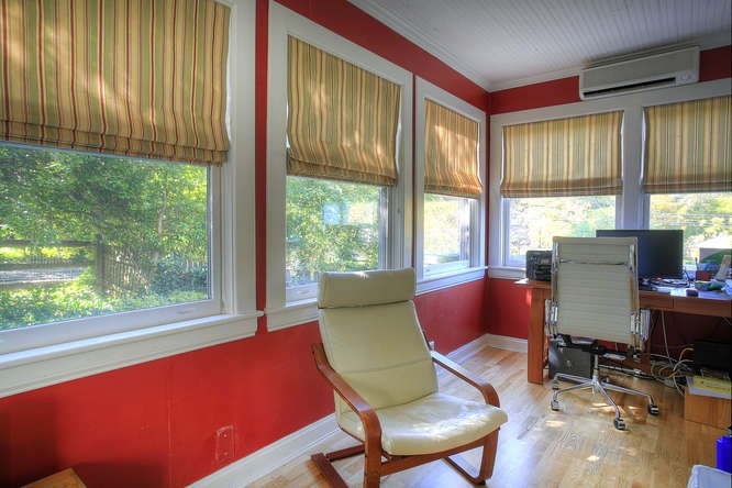 1454 Rugby Road Charlottesville, VA 22903 - Photo 15 of 33 a view of a dining room with furniture window and outside view