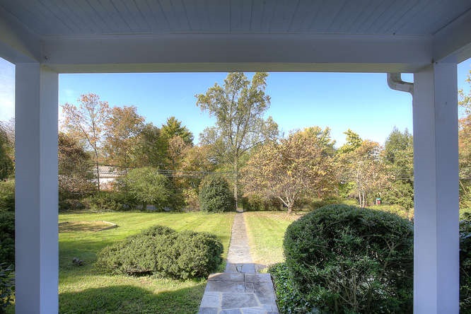 1454 Rugby Road Charlottesville, VA 22903 - Photo 2 of 33 a view of a yard with a fountain in a yard