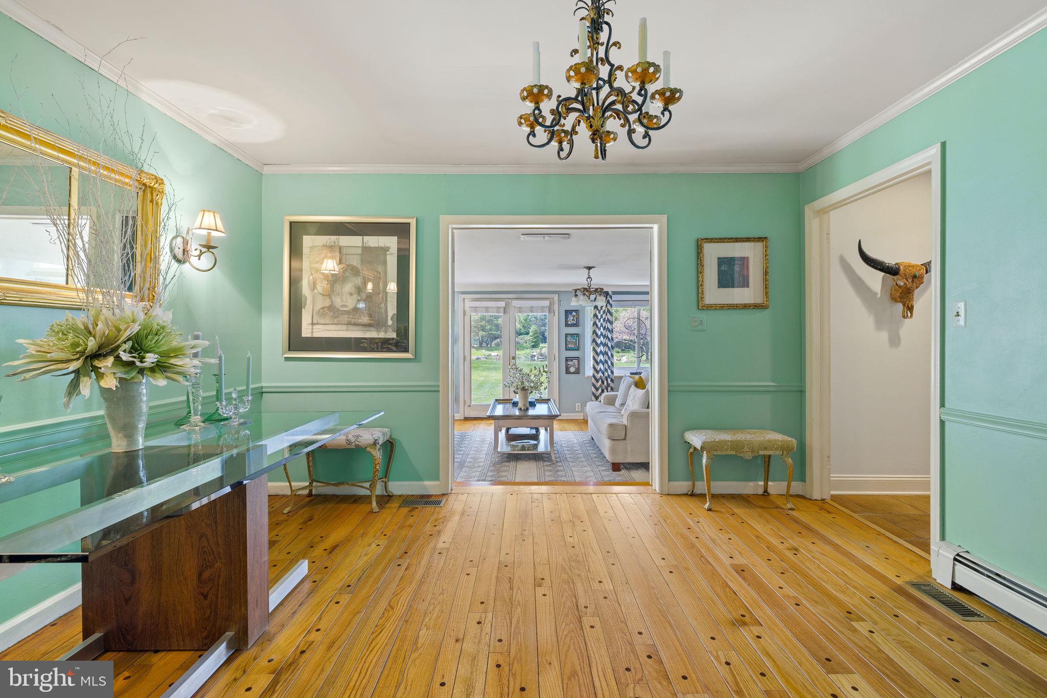 65 Covered Bridge Road New Hope, PA 18938 - Photo 25 of 117 a living room with furniture and a wooden floor