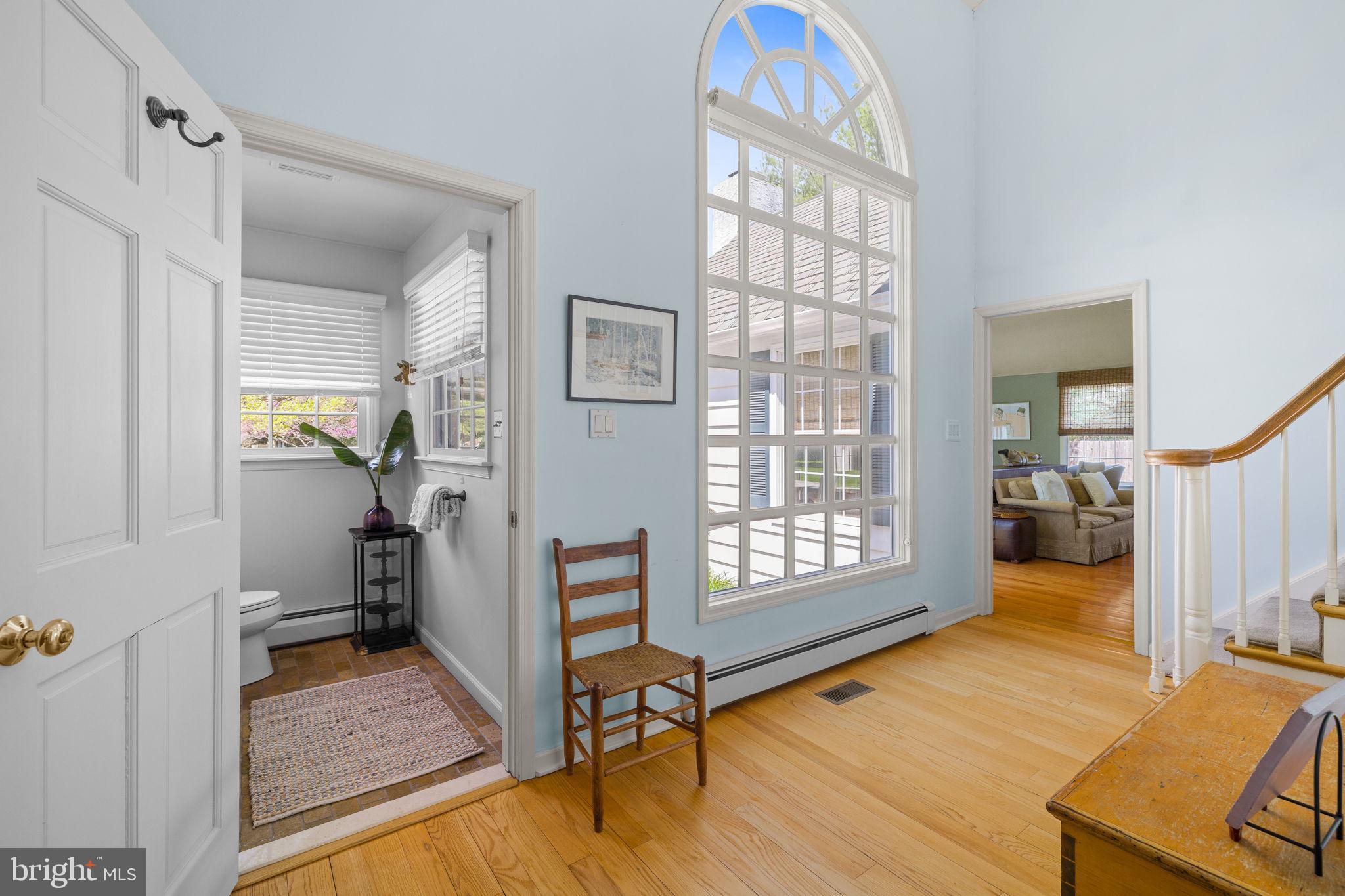 65 Covered Bridge Road New Hope, PA 18938 - Photo 51 of 117 a view of an empty room and a window with wooden floor