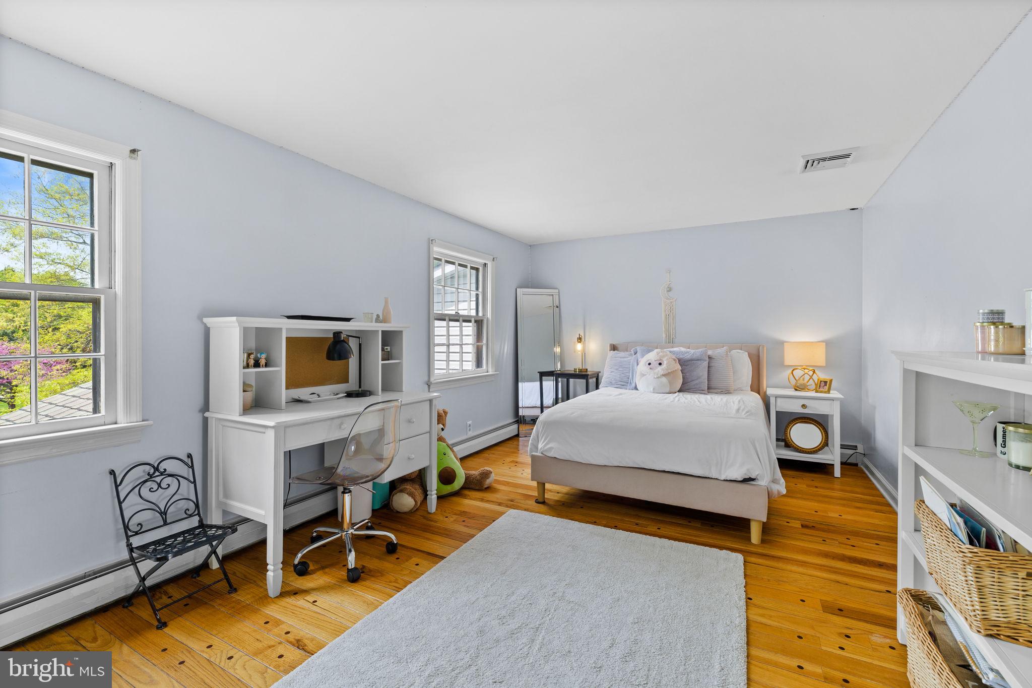 65 Covered Bridge Road New Hope, PA 18938 - Photo 70 of 117 a bedroom with a bed and a tv on the dresser