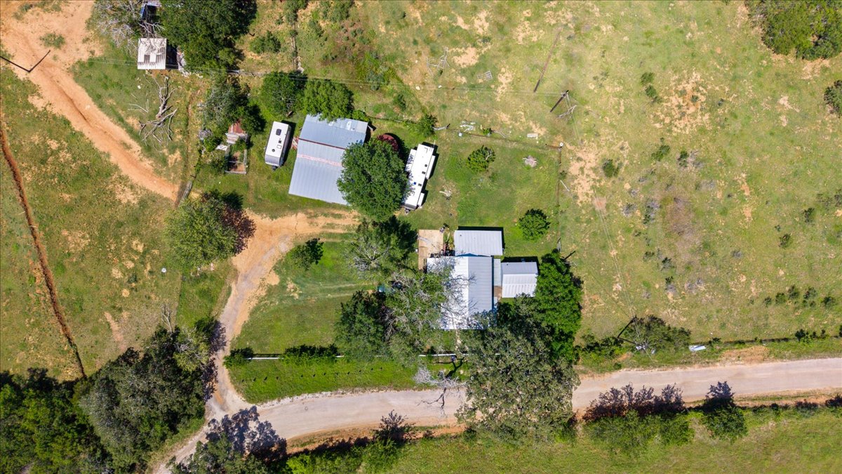1648 Jeddo Road Rosanky, TX 78953 - Photo 15 of 19 an aerial view of residential house with outdoor space and swimming pool