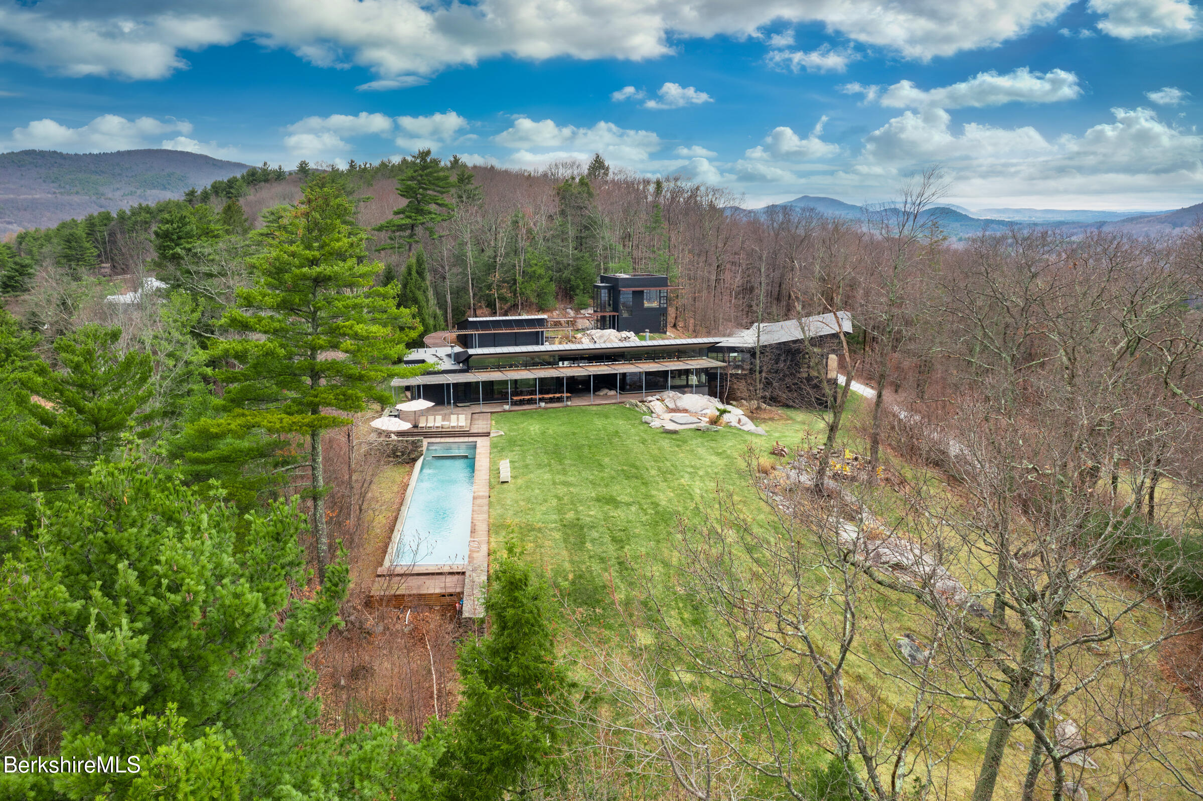 250 Long Pond Road Great Barrington, MA 01230 - Photo 2 of 54 Aerial