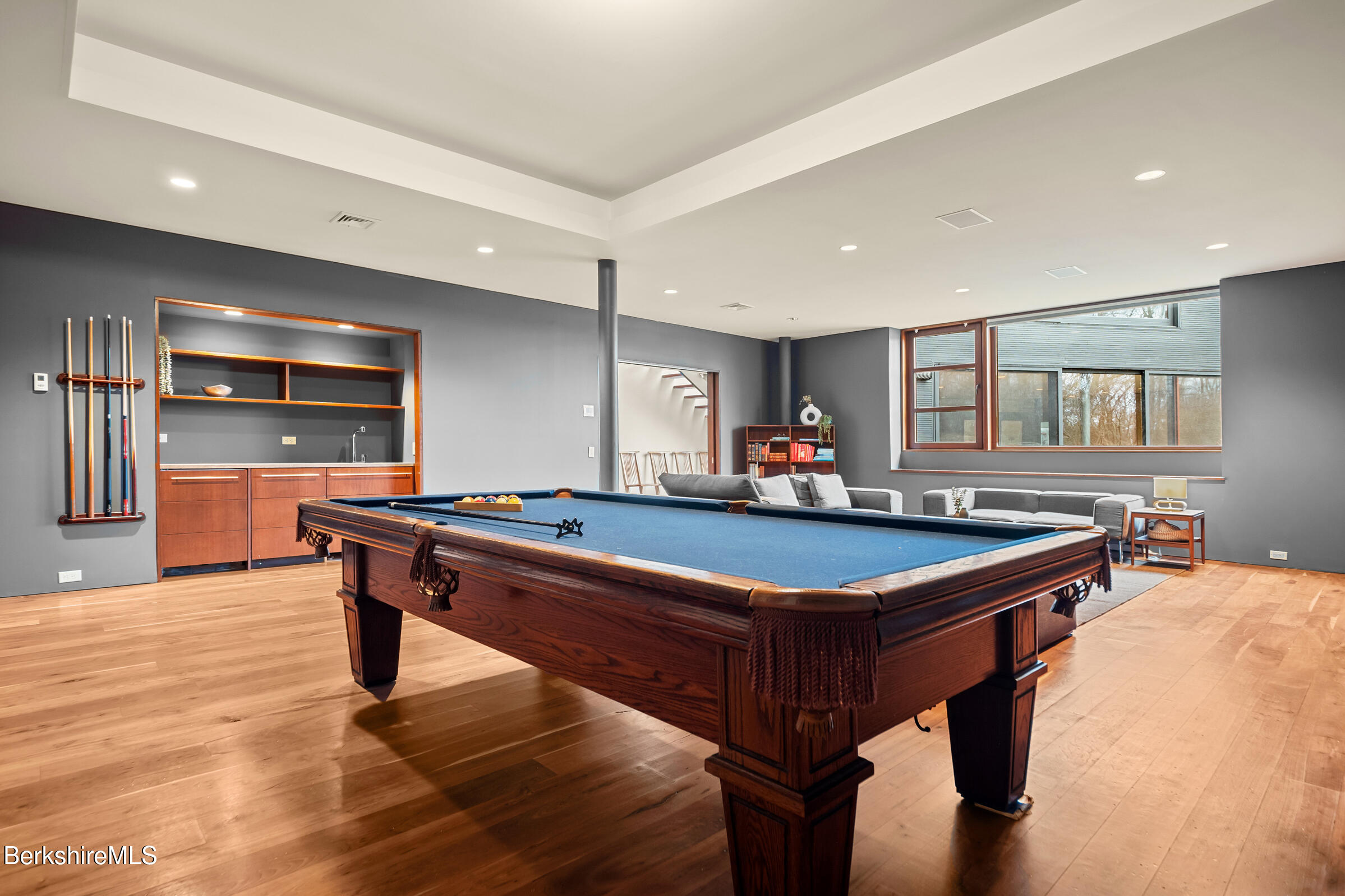 250 Long Pond Road Great Barrington, MA 01230 - Photo 35 of 54 Billiards Room with bar