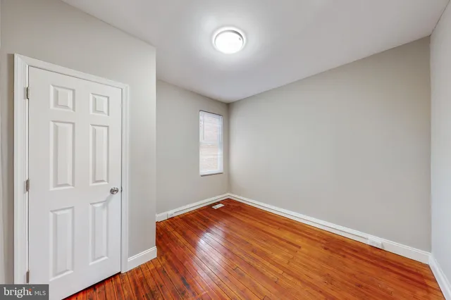 wooden floor in a room