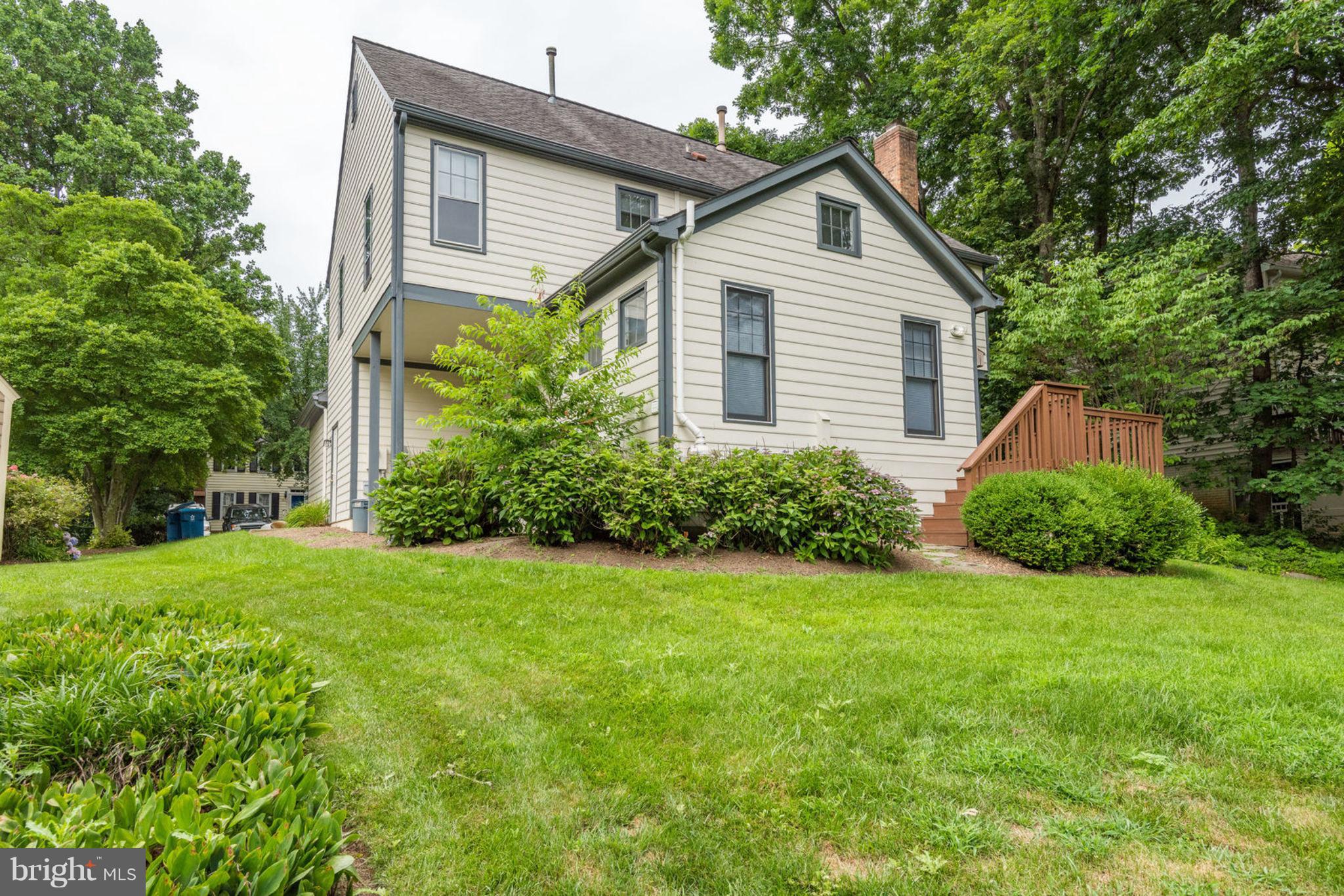 1635 Stowe Road Reston, VA 20194 - Photo 29 of 29 Walk Up Basement on Left/Deck on Right
