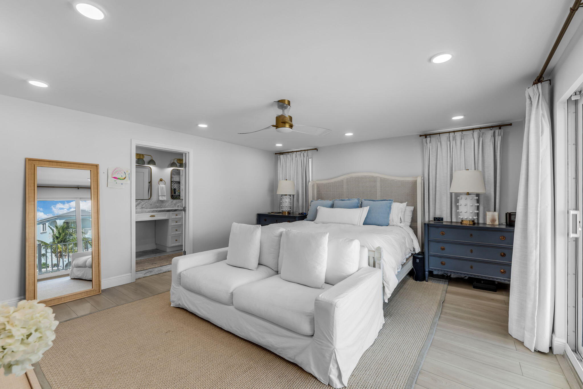 Undisclosed Address Key Largo, FL 33037 - Photo 23 of 56 a bed room with a bed and a chandelier