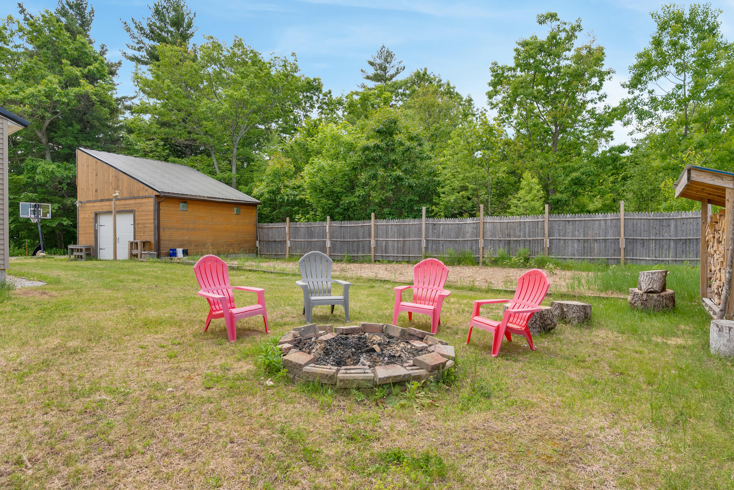 59 Decker Mountain Road Sebago, ME 04029 - Photo 45 of 61 Backyard