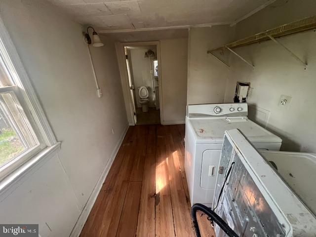 18506 Triangle Street Triangle, VA 22172 - Photo 16 of 19 a view of a storage & utility room with washer and dryer